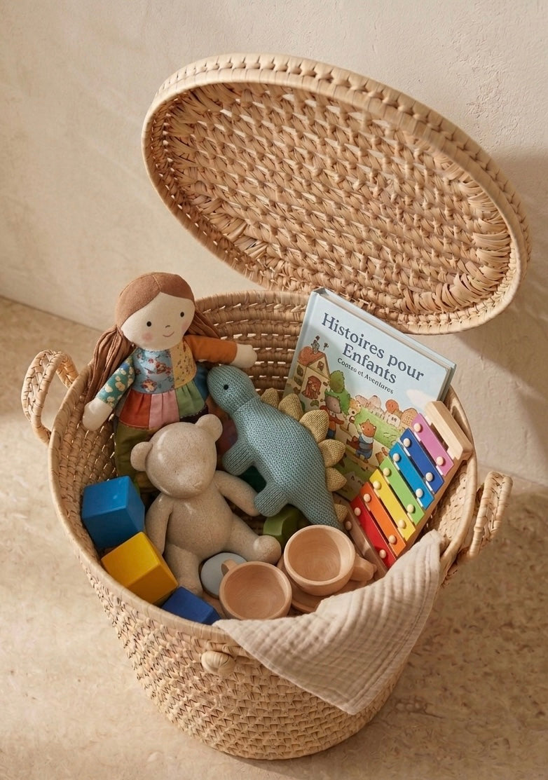 Panier de rangement Terra – fibres naturelles - Celoya