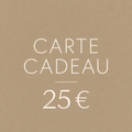 Carte cadeau 25 € - Celoya