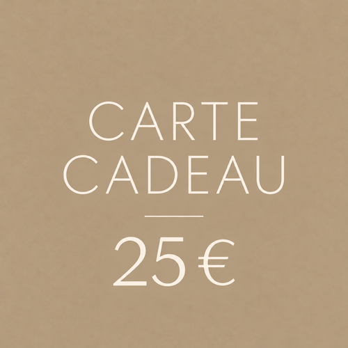Carte cadeau 25 € - Celoya