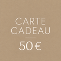 Carte cadeau 50 € - Celoya