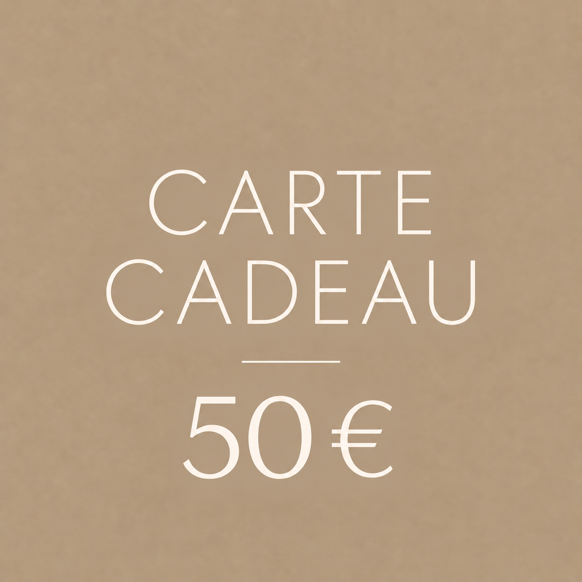 Carte cadeau 50 € - Celoya