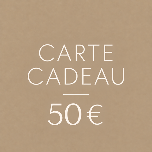 Carte cadeau 50 € - Celoya