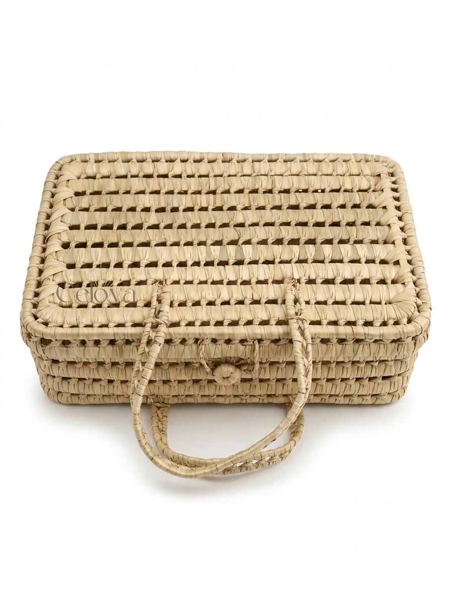 Malle rangement Nora - en fibres naturelles - Celoya