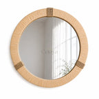 Miroir Nora - raphia naturel - Celoya