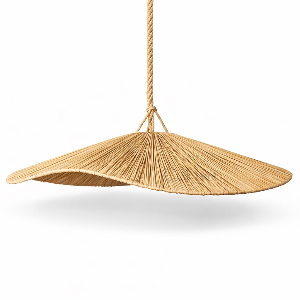 Lustre Duna - raphia naturel - Celoya