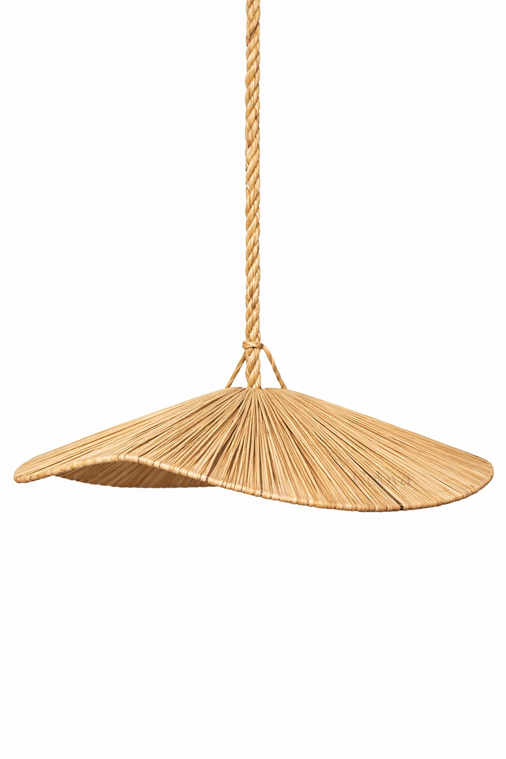 Lustre Duna - raphia naturel