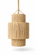 Lustre Nova - raphia naturel - Celoya