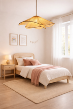 Lustre Flora - corde naturelle - Celoya