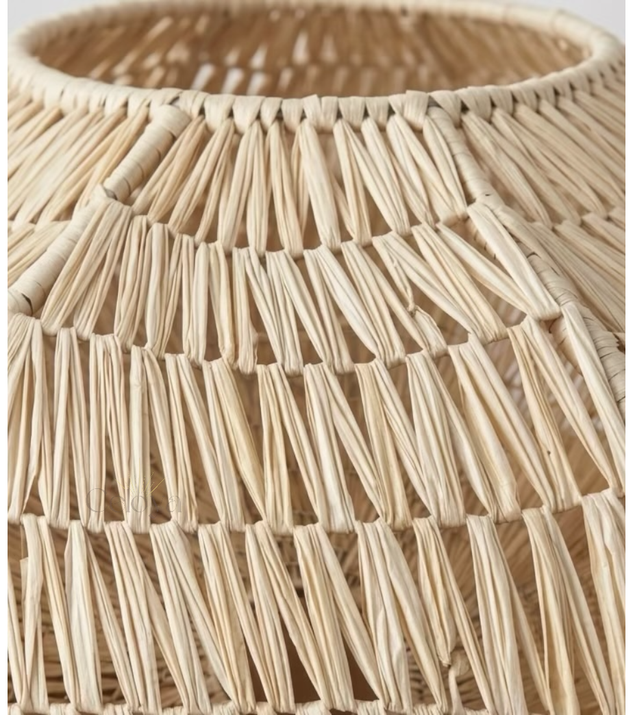 Lustre nora - en raphia - Celoya